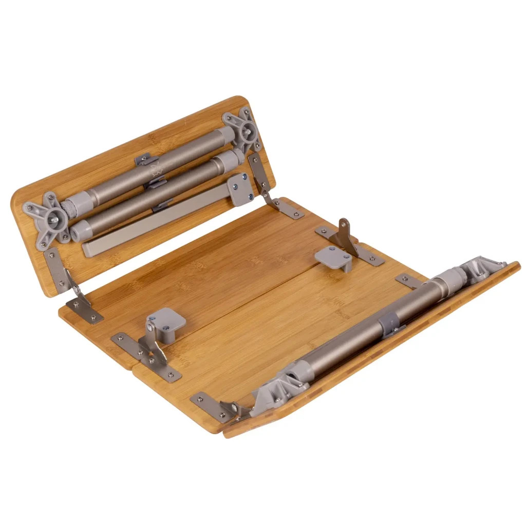 Туристичний стіл Bo-Camp Southwark 60x40cm Bamboo Brown (1404644) - зображення 8
