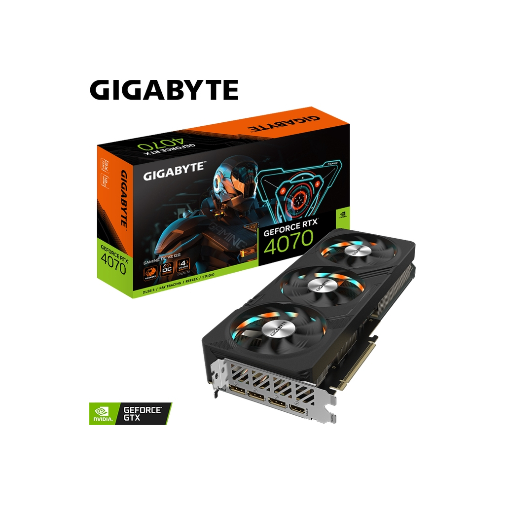 Відеокарта GIGABYTE GeForce RTX4070 12Gb GAMING OC V2 (GV-N4070GAMING OCV2-12GD) - зображення 9