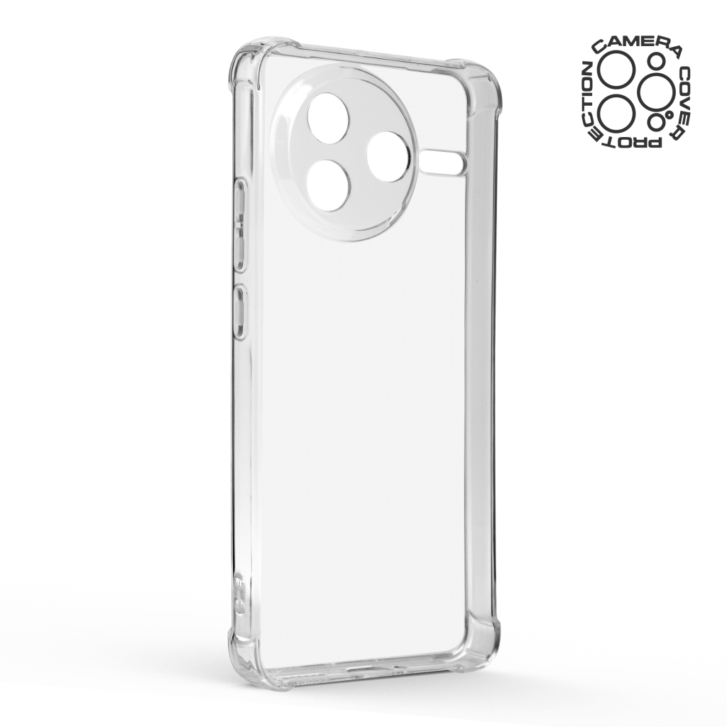 Чохол до мобільного телефона Armorstandart Air Force Xiaomi Poco F7 Pro Camera cover Clear (ARM80344) - зображення 2