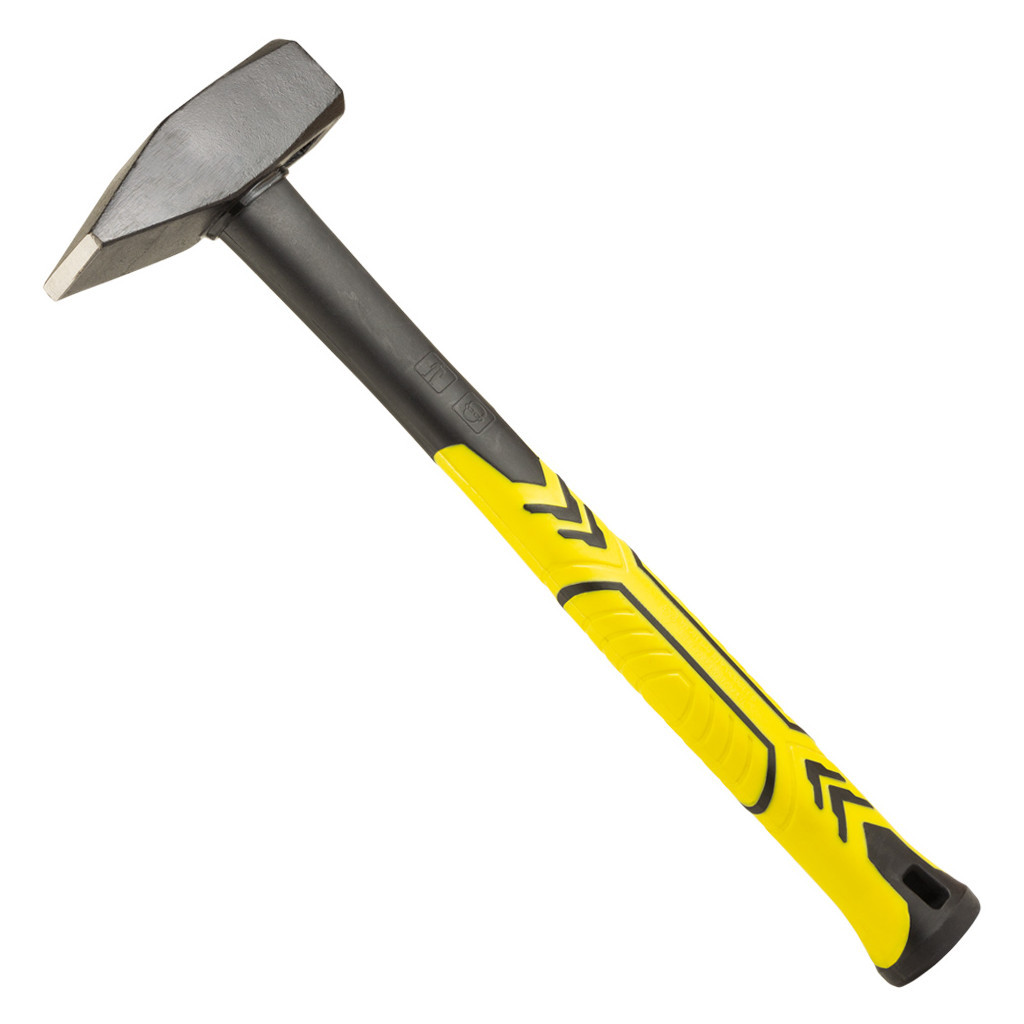 Молоток Sigma 800г слюсарний фібергласова ручка (4316081) - изображение 6