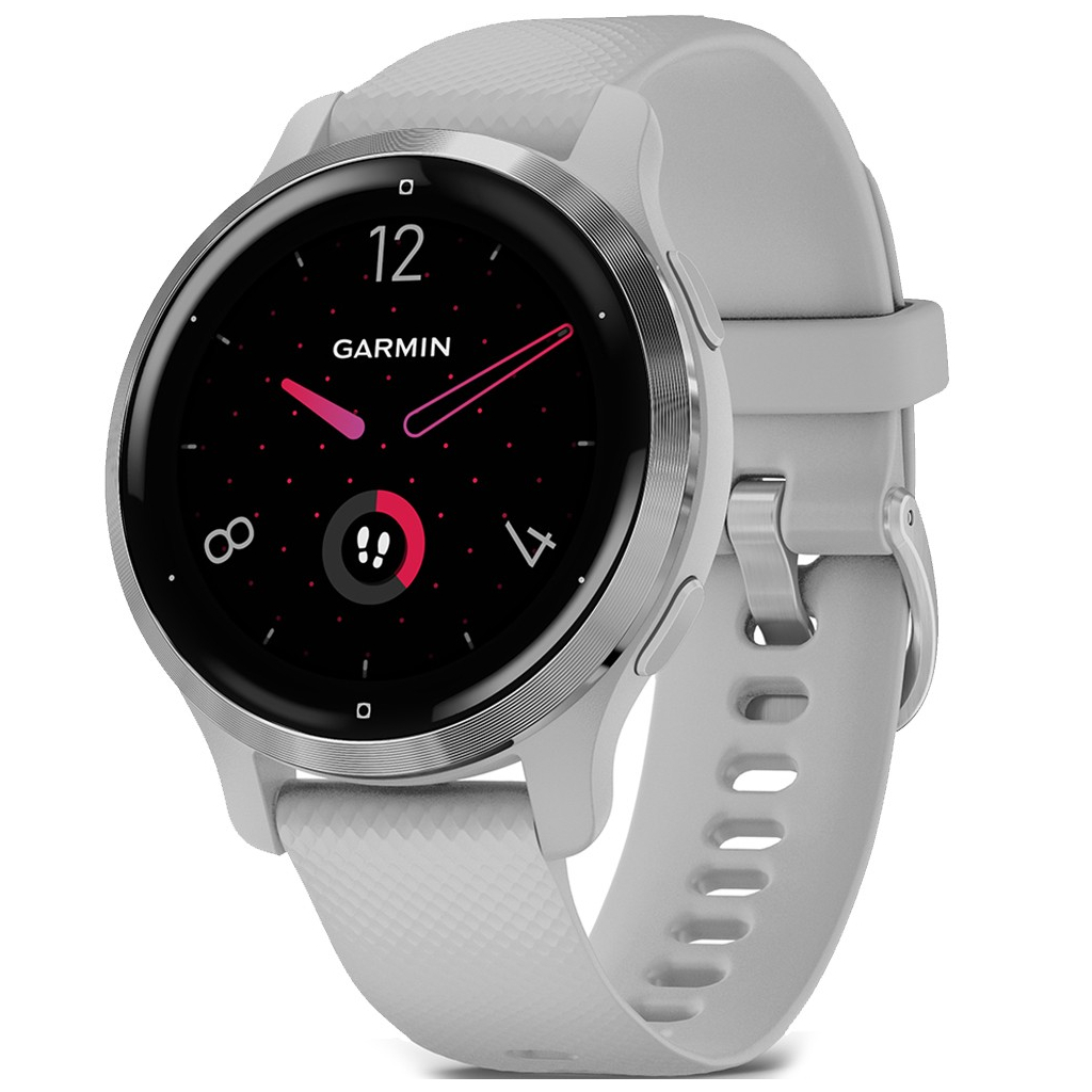 Смарт-годинник Garmin Venu 2S, Mist Grey + Passivated (010-02429-12) - зображення 1