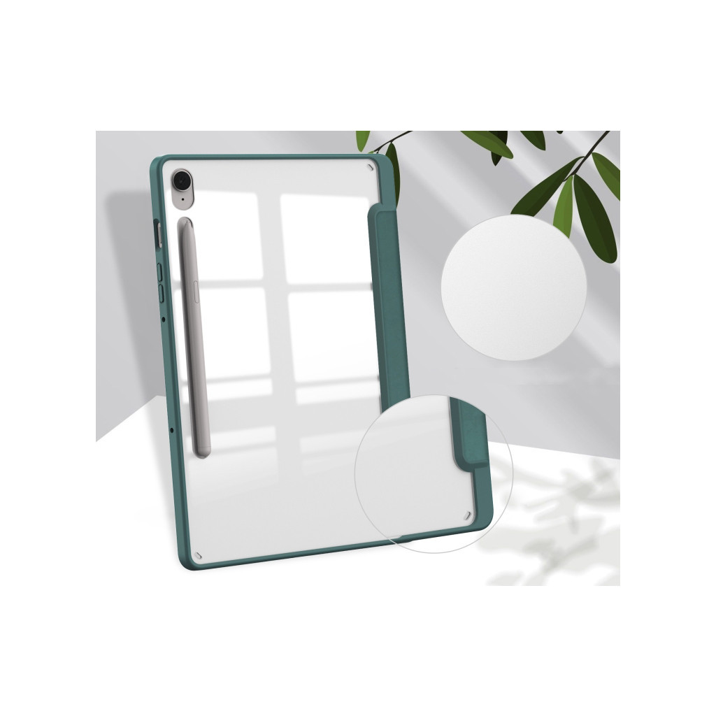 Чохол до планшета BeCover Soft Edge stylus holder Samsung Tab S9 (SM-X710/SM-X716)/S9 FE (SM-X510/SM-X516B) 11.0" Dark Gre (710440) - зображення 5