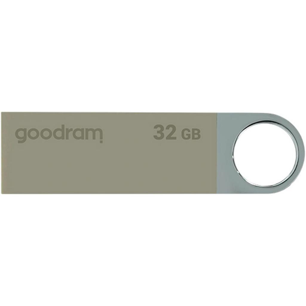 USB флеш накопичувач Goodram 32GB UUN2 Valentine Silver USB 2.0 (UUN2-0320S0R11-V) - зображення 1