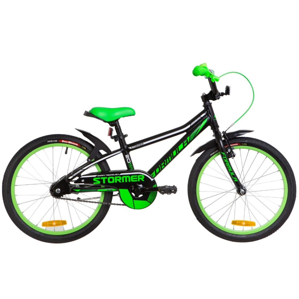 Велосипед Formula 20" STORMER рама-10" 2019 чорний (OPS-FRK-20-086) - изображение 1