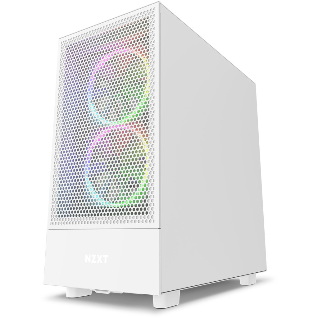 Корпус NZXT H5 Flow Edition White (CC-H51FW-01) - зображення 1