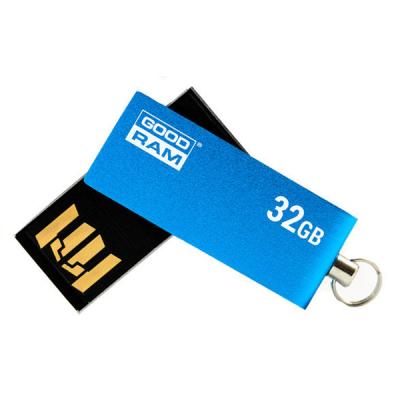 USB флеш накопичувач Goodram 32GB UCU2 Cube Blue USB 2.0 (UCU2-0320B0R11) - зображення 2