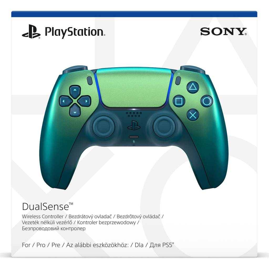 Геймпад Sony Playstation DualSense Bluetooth PS5 Chrome Teal (1000044474) - зображення 4