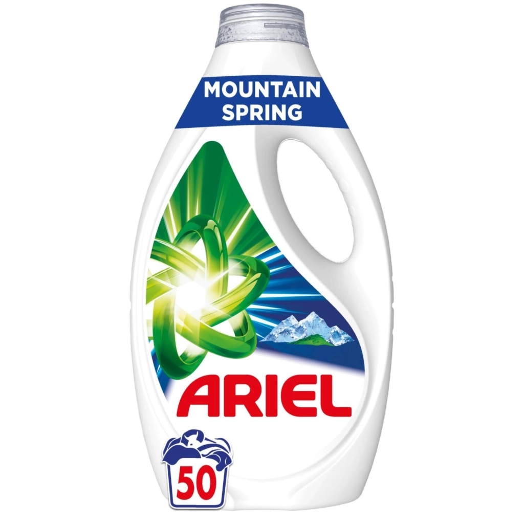 Гель для прання Ariel Гірське джерело 2.25 л (8700216691147) - изображение 2