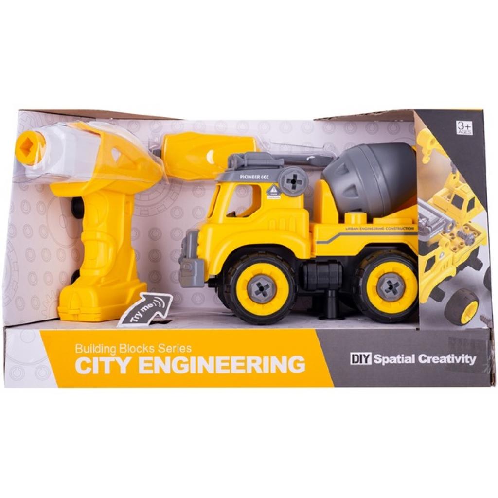 Конструктор Diy Spatial Creativity Бетономішалка з електродвигуном (CJ-1365051) - зображення 1