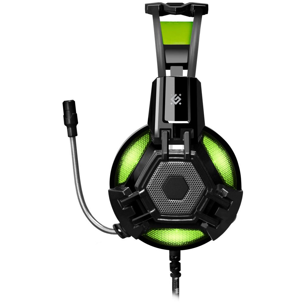 Навушники Defender Lester Black-Green (64543) - зображення 3