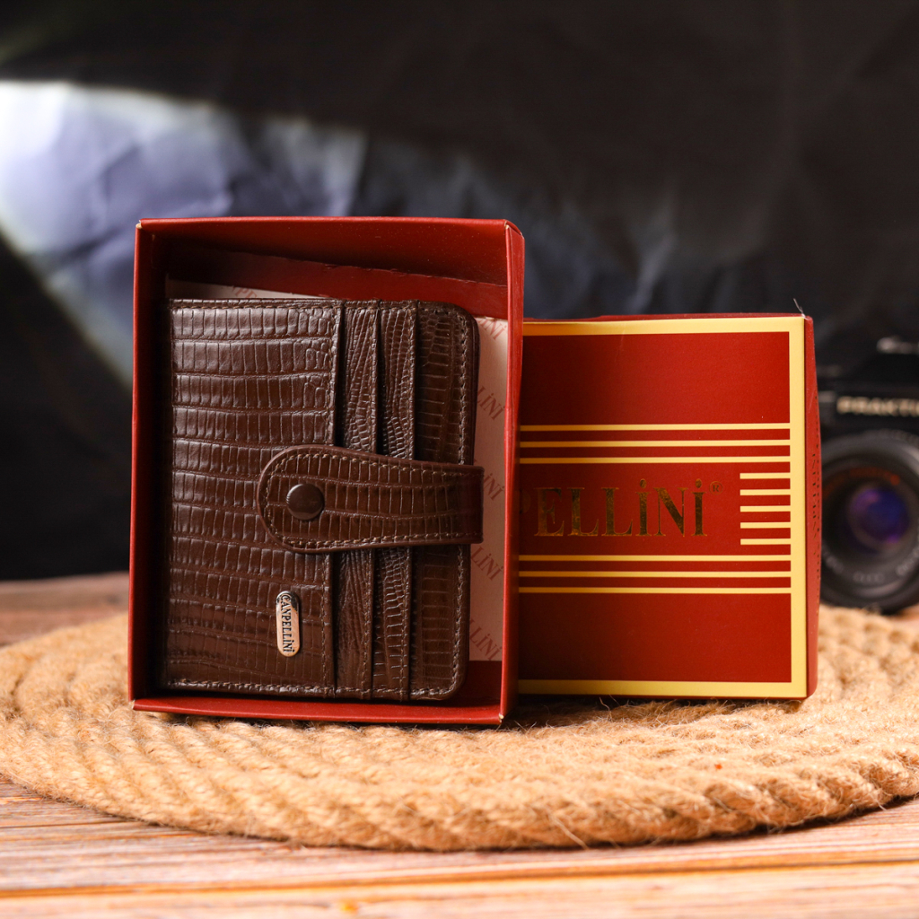 Гаманець Canpellini З натуральної шкіри Коричневий (21691) - зображення 10