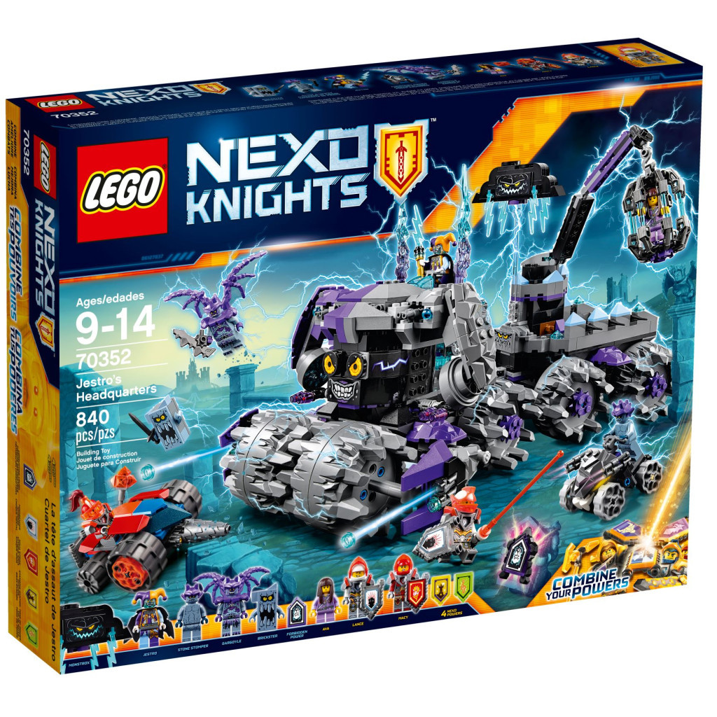 Конструктор LEGO Nexo Knights Штаб Джестро (70352) - зображення 1