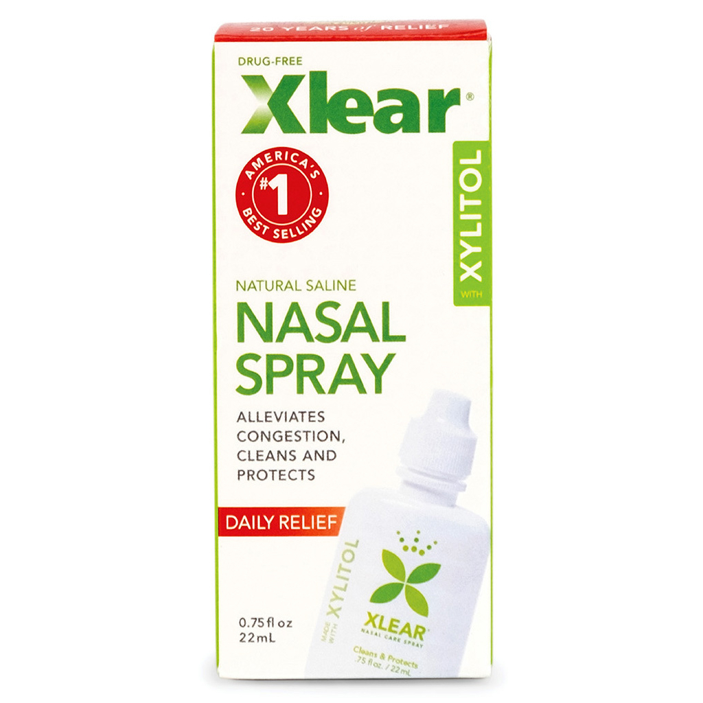 Мінерали Xlear Натуральний сольовий назальний спрей з ксилітом 22 мл (700596100015) - зображення 1