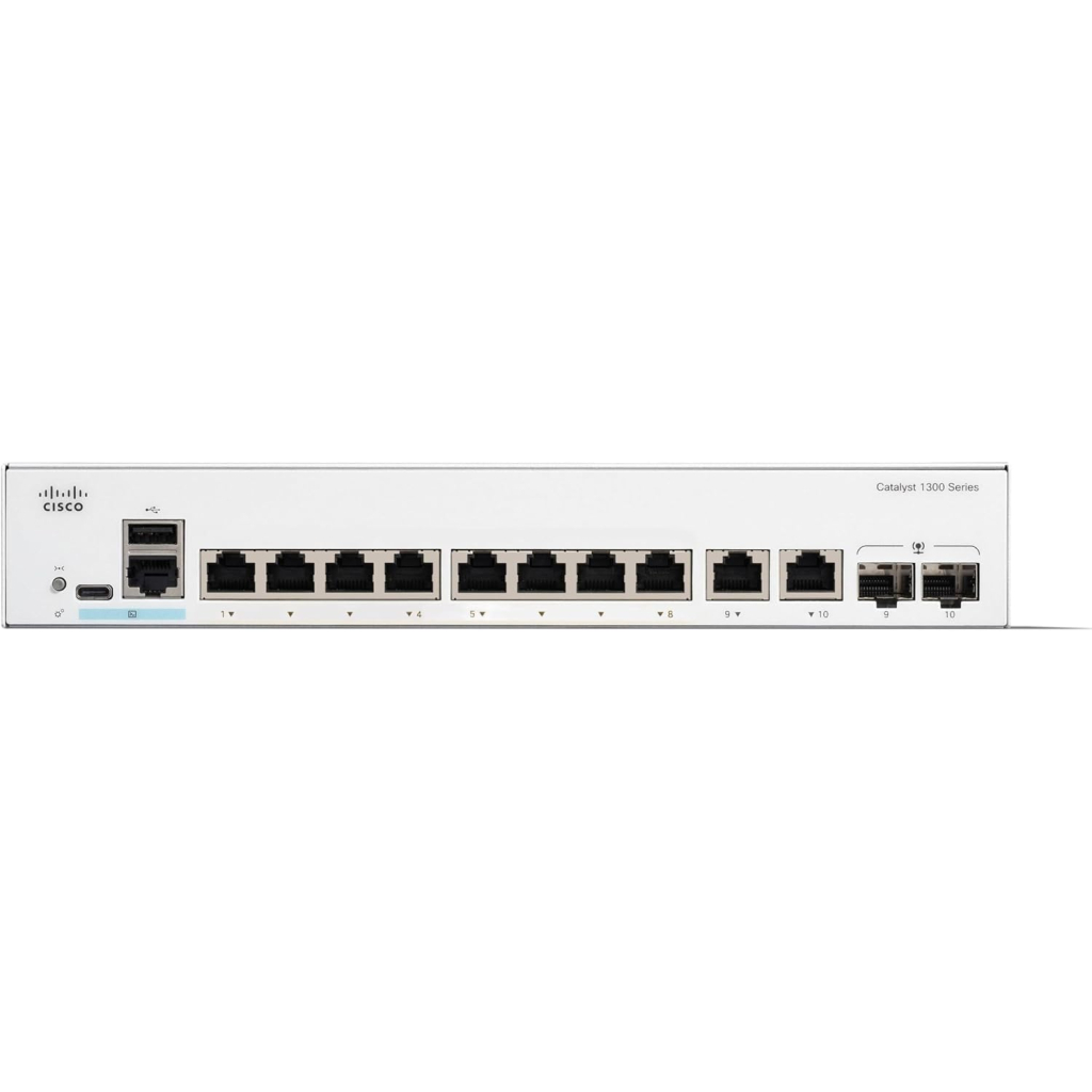 Комутатор мережевий Cisco C1300-8FP-2G - зображення 1