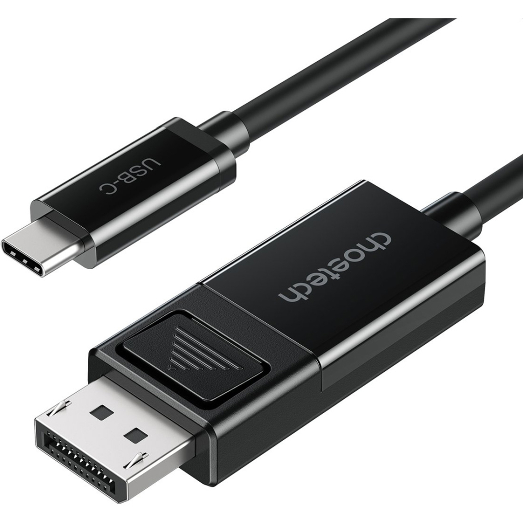 Кабель мультимедійний USB 3.1 Type-C to DisplayPort 1.8m V1.4 Thunderbolt 3 4K60Hz PVC Choetech (XCP-1803) - зображення 1