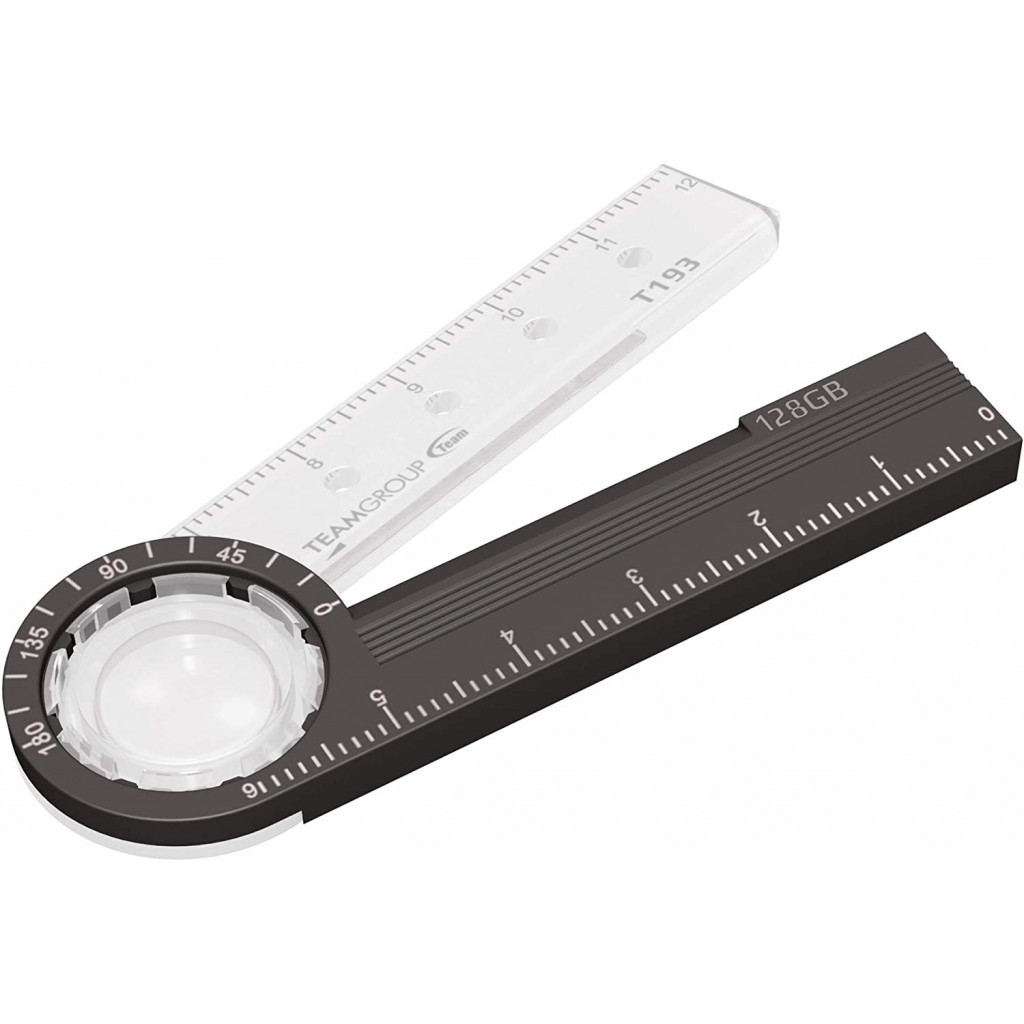 USB флеш накопичувач Team 128GB T193 Nickel Black USB 3.2 (TT193128GF01) - зображення 3