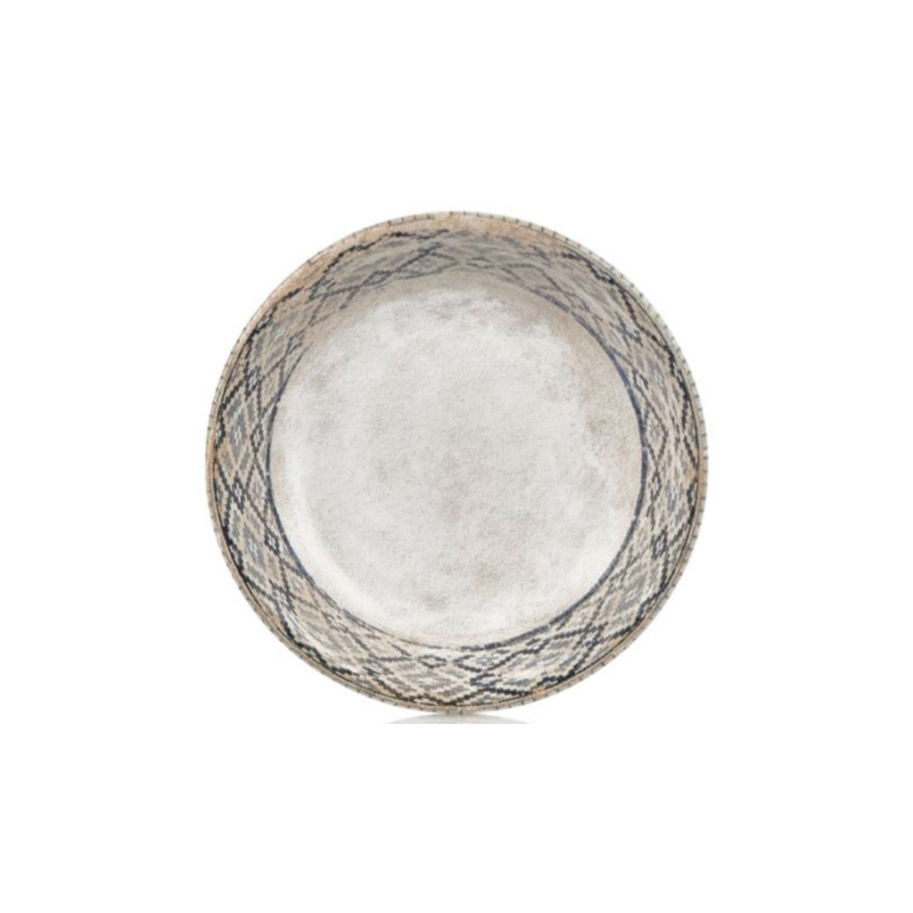 Тарілка By Bone серія "Rug" кругла 21 см (RUG-ZT-21-DZ) - зображення 1