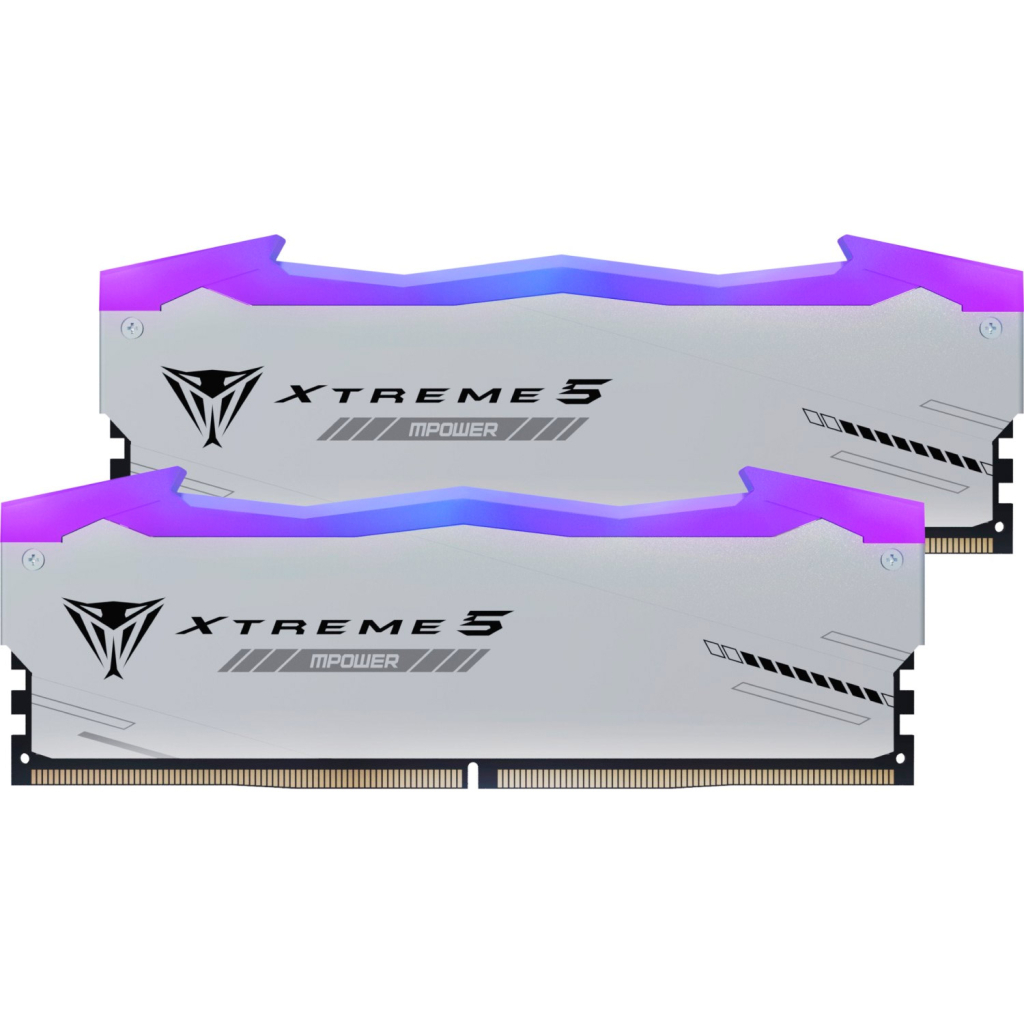 Модуль пам'яті для комп'ютера DDR5 32GB (2x16GB) 6400 MHz Viper Xtreme 5 MPOWER RGB Patriot (PVXR532G64C32KM) - зображення 1