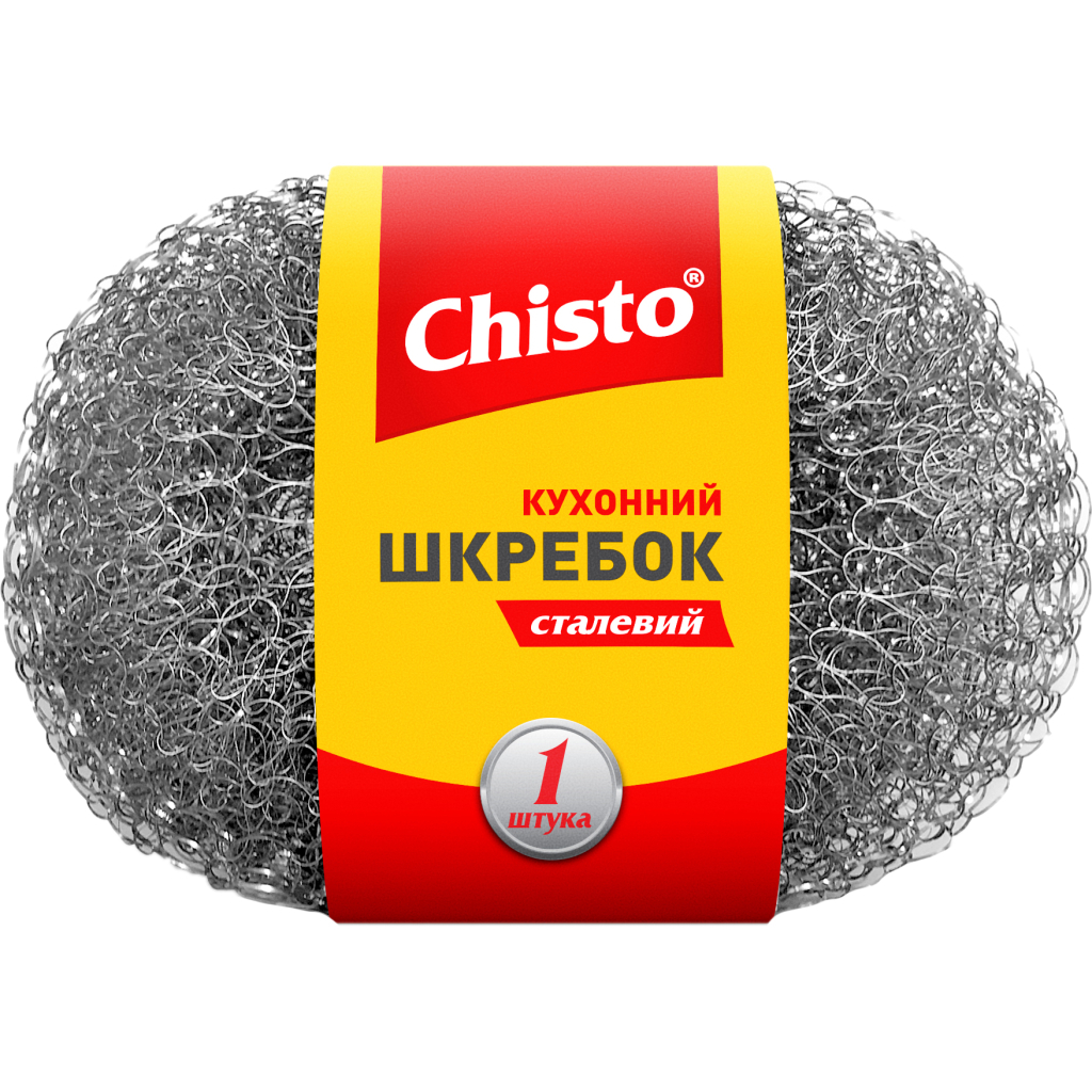 Скребок Chisto сталевий 1 шт. (4823098407669) - изображение 1