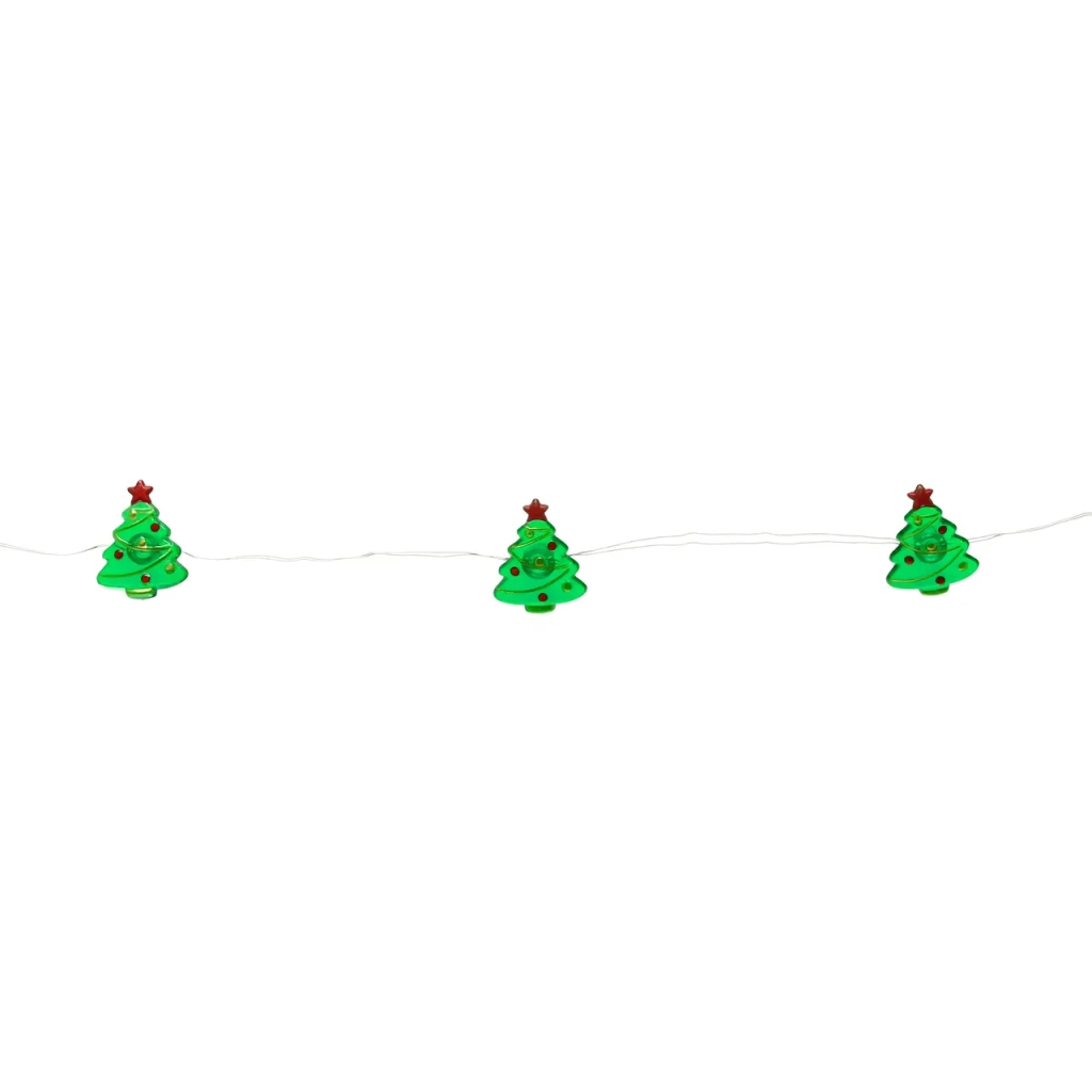 Гірлянда Chomik Ялинка струна 2,2 м, 20 LED теплий білий, 2АА (5900779854192) - зображення 1