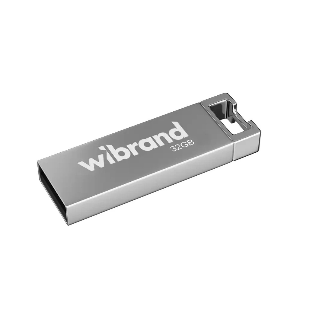 USB флеш накопичувач Wibrand 32GB Chameleon Silver USB 2.0 (WI2.0/CH32U6S) - зображення 1