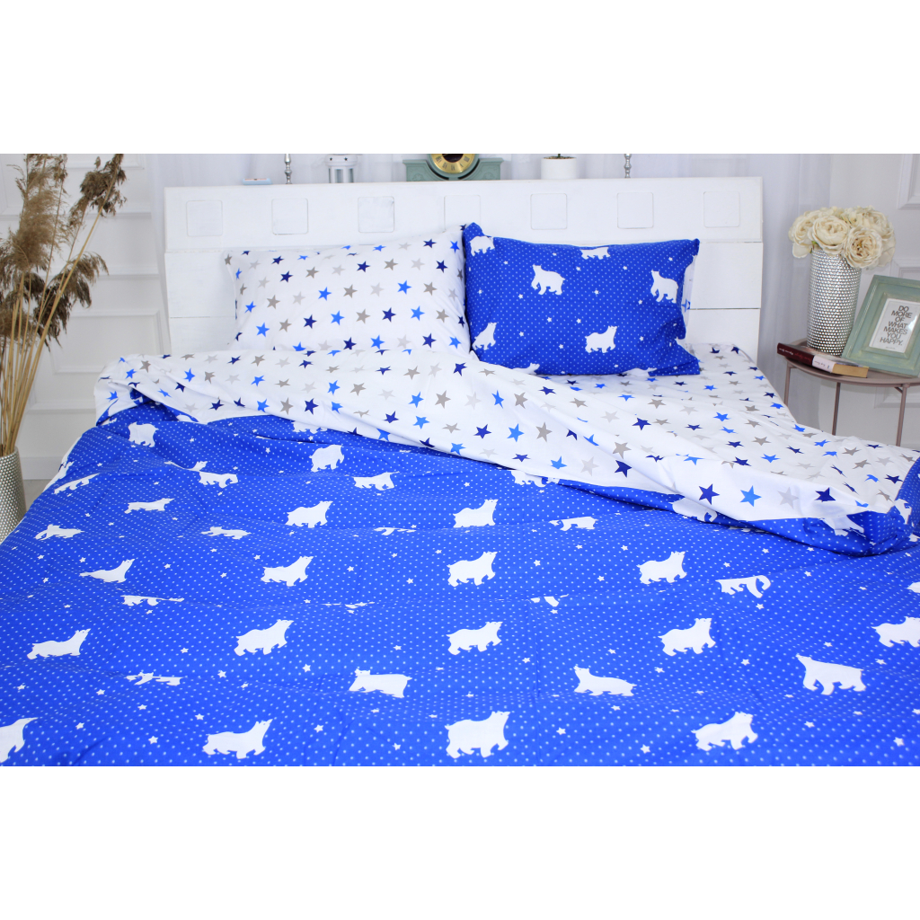 Постільна білизна MirSon King Size Бязь Premium 19-0809 Luna 220х240 (2200001172005) - зображення 1