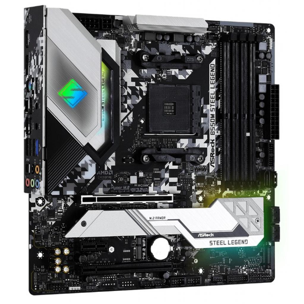 Материнська плата ASRock B550M STEEL LEGEND - зображення 4