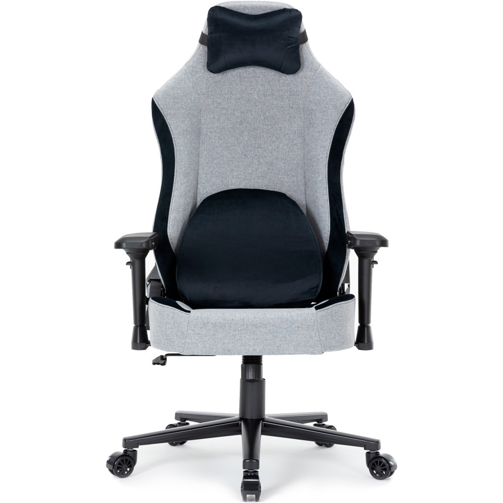 Крісло ігрове GamePro GC715DG Linen fabric Dark grey (GC715DG) - зображення 2