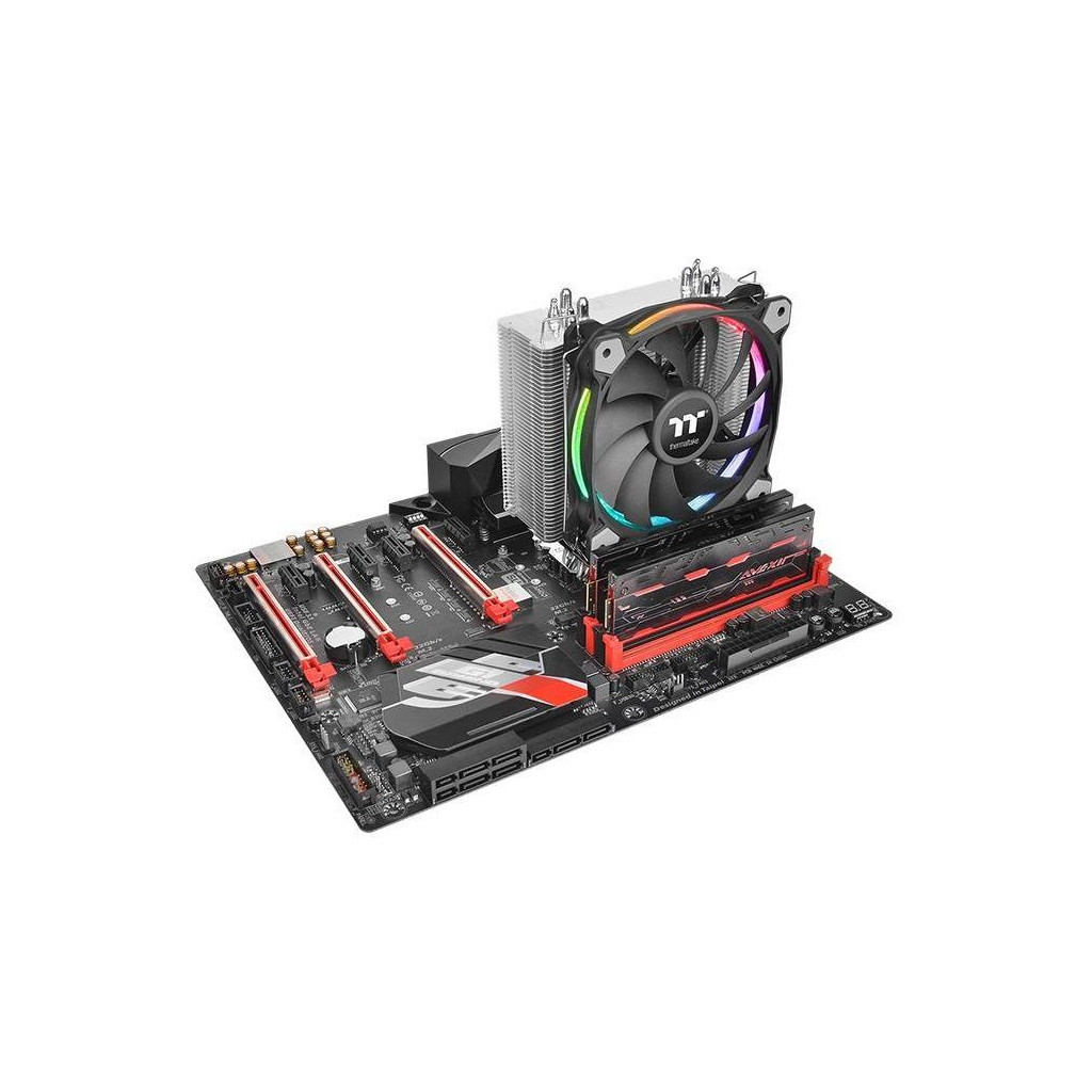 Кулер до процесора ThermalTake Riing Silent 12 RGB Sync Edition (CL-P052-AL12SW-A) - зображення 11