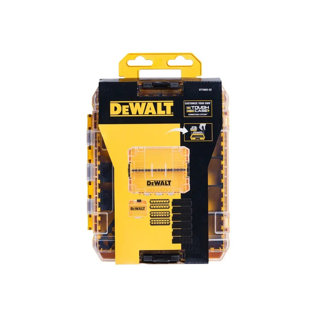 Ящик для інструментів DeWALT для біт системи TSTAK Tough Case М з футляром та касетами 4 шт, роздільники 6шт (DT70802) - зображення 5
