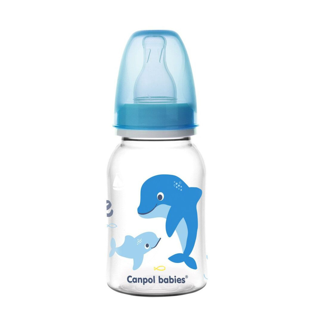 Пляшечка для годування Canpol babies LOVE&SEA 120 мл PP блакитна (59/300) - зображення 2