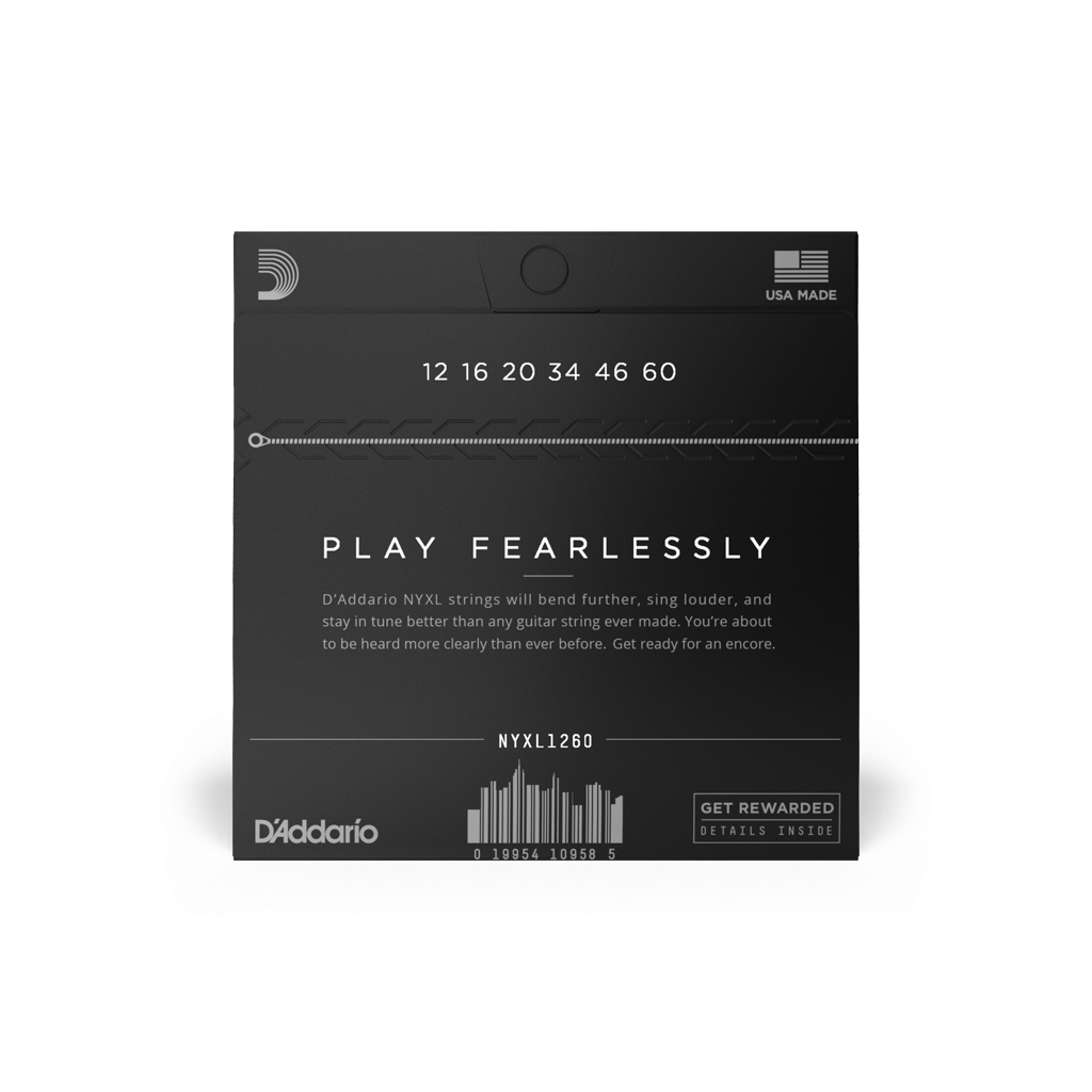 Струни для гітари D'Addario NYXL Extra Heavy (12-60) (NYXL1260) - зображення 2
