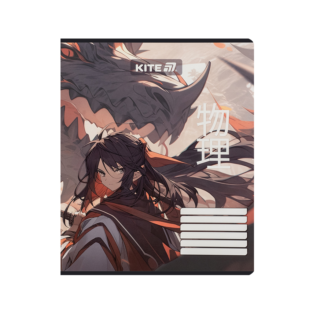 Зошит Kite Anime, 18 аркушів, лінія (K25-237-1) - изображение 9