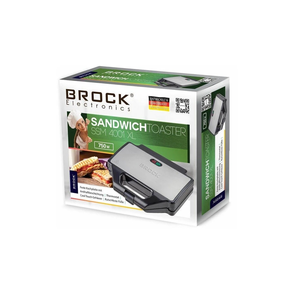 Сендвічниця Brock SSM 4001 XL (SSM4001XL) - зображення 2