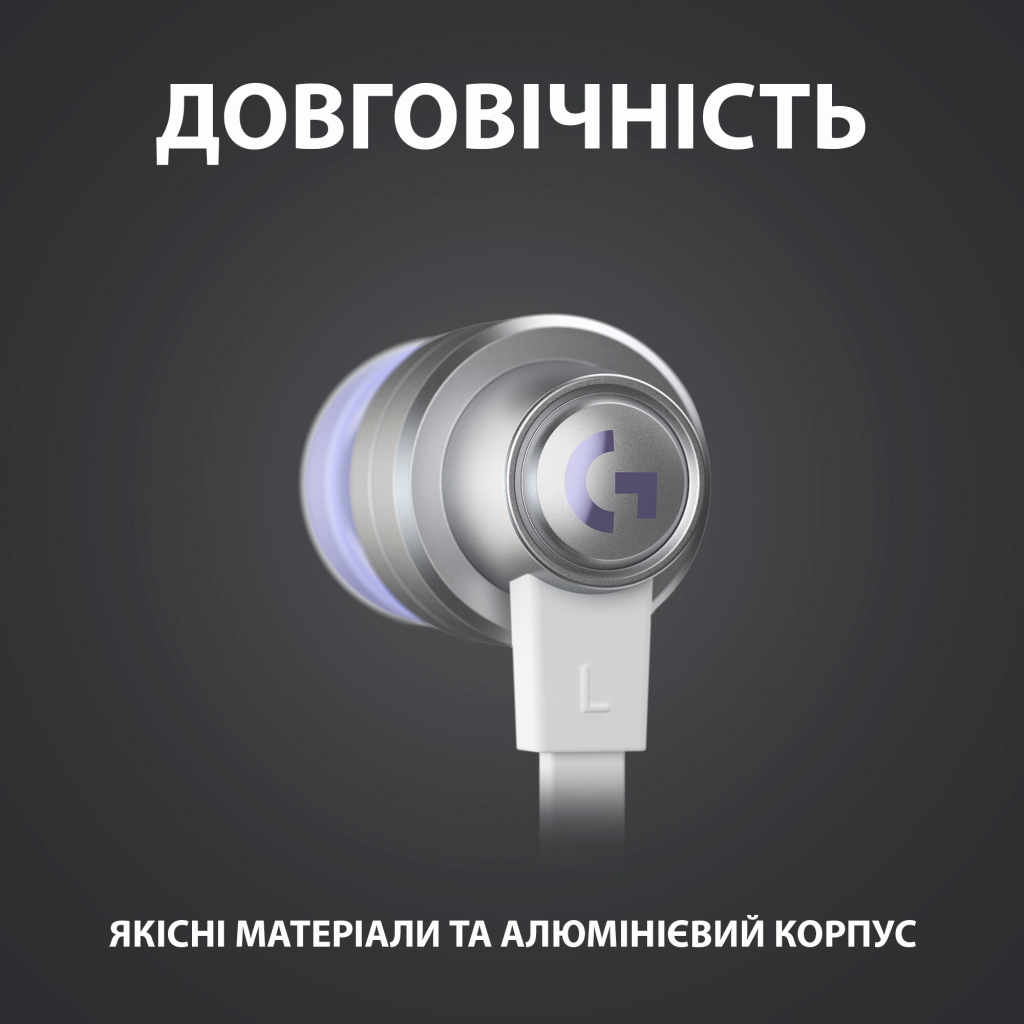 Навушники Logitech G333 White (981-000930) - зображення 6