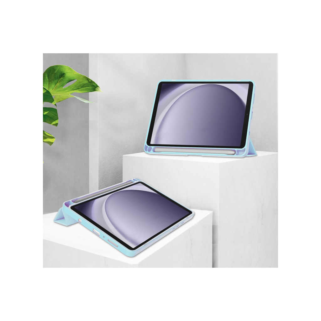 Чохол до планшета BeCover Soft Edge stylus holder Samsung Tab A9 SM-X115 8.7" Light Blue (710358) - зображення 7