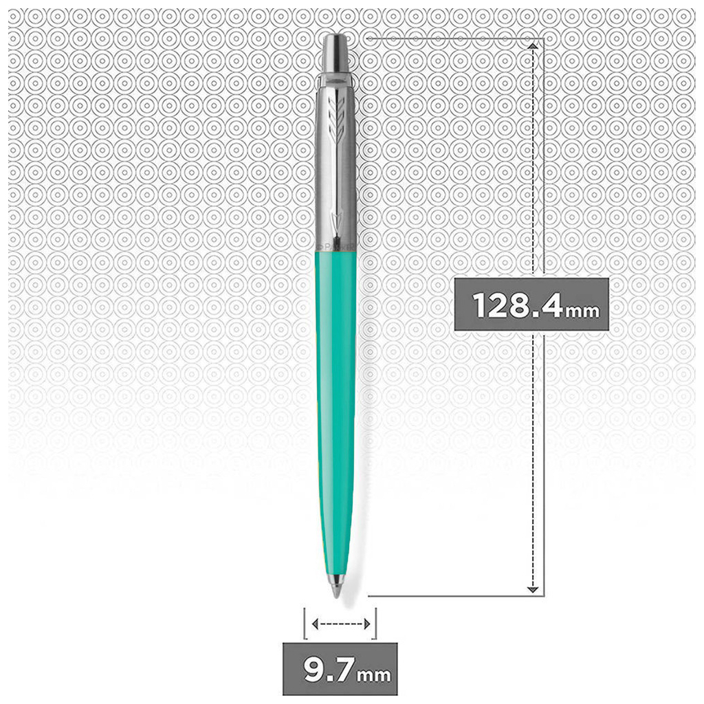 Ручка кулькова Parker JOTTER 17 Originals Caribbean Green CT BP в Eco упаковці (15 932_3534e) - зображення 3