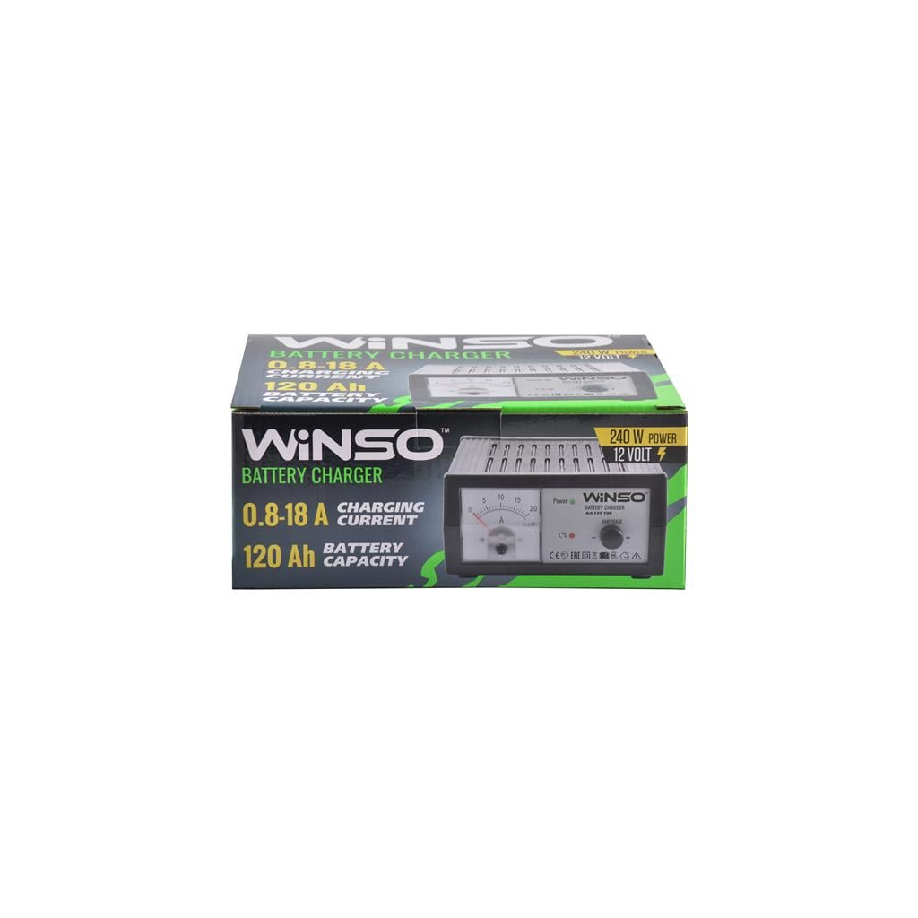 Зарядний пристрій для автомобільного акумулятора WINSO 139400 - зображення 4