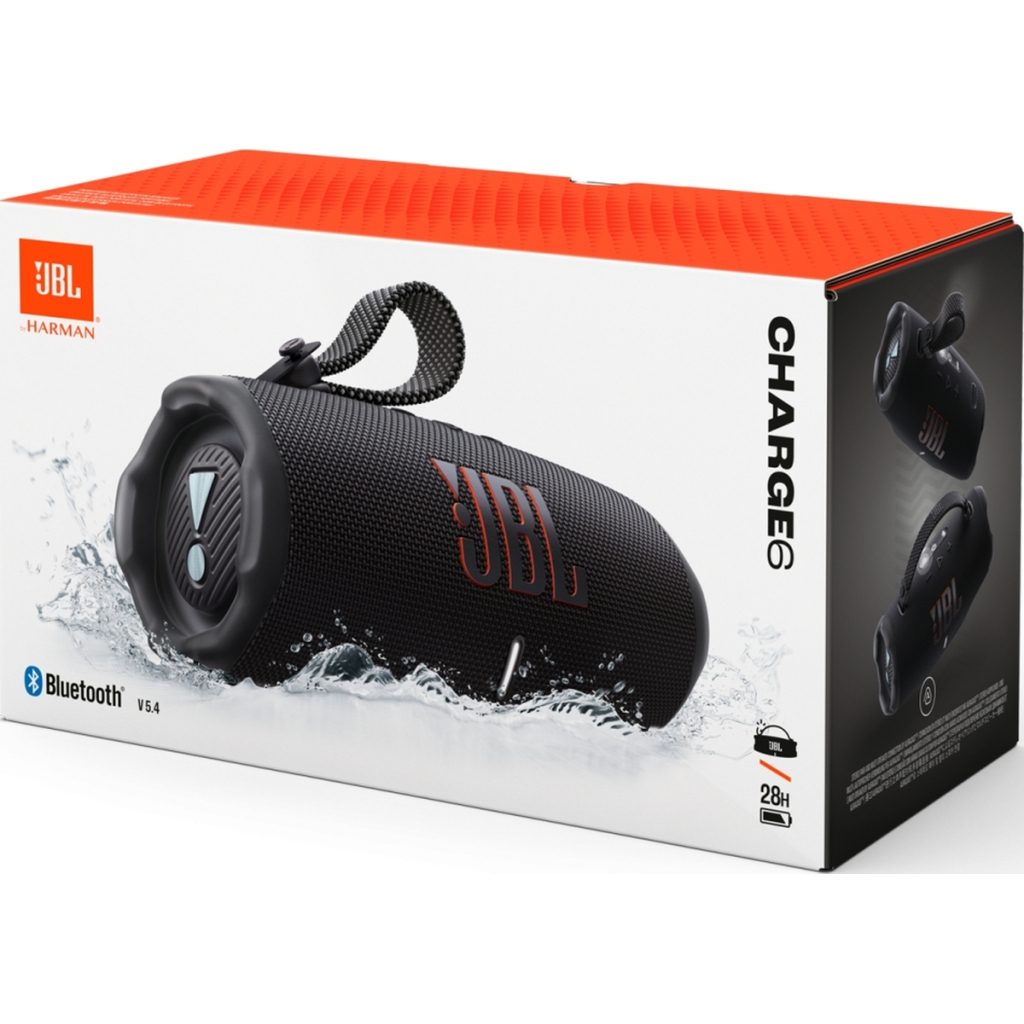 Акустична система JBL Charge 6 Black (JBLCHARGE6BLK) - зображення 11