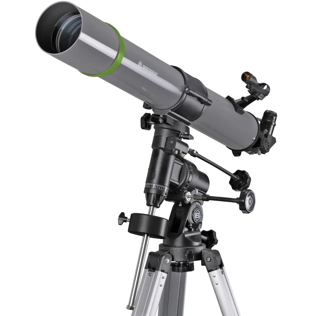 Телескоп Bresser Space Explorer 90/900 EQ3 з місячним фільтром і адаптером для смартфона (9621801) (930727) - зображення 4