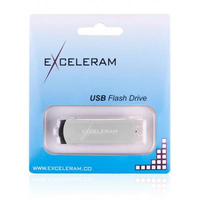 USB флеш накопичувач eXceleram 32GB P2 Series Silver/Black USB 2.0 (EXP2U2SIB32) - зображення 8