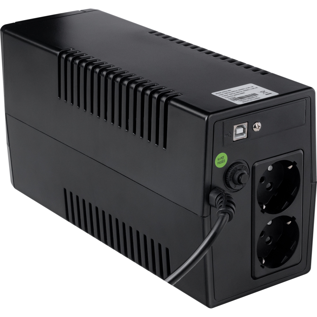 Пристрій безперебійного живлення Prologix 800 480W USB (PLPU800VA2LED) - зображення 3