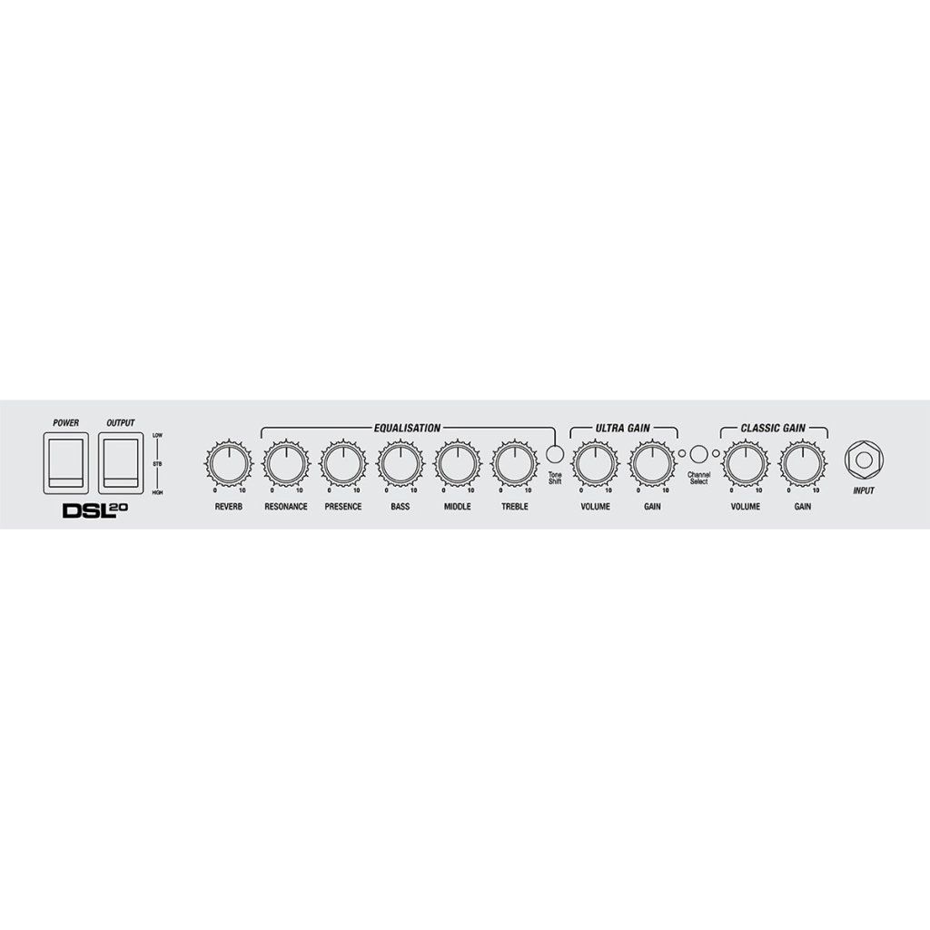 Гітарний підсилювач Marshall DSL20HR (230442) - зображення 5