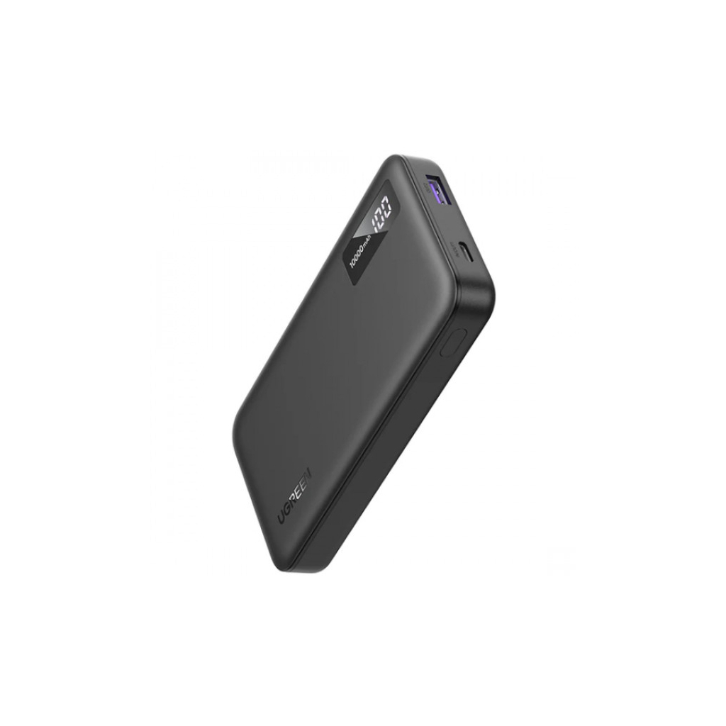 Батарея універсальна Ugreen 10000mAh 20W PD, QC/3.0, USB-A, USB-C Black (PB311) (25742) - зображення 1