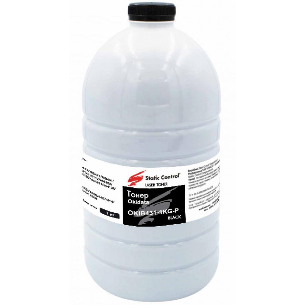 Тонер Static Control OKI B431 1кг, фасування (OKIB431-1KG-P) - зображення 1