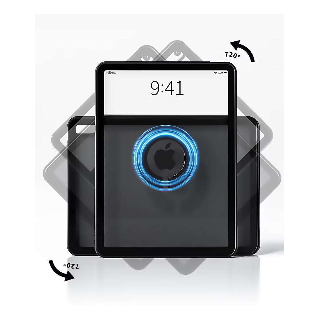 Чохол до планшета BeCover Ultra Slim Origami Flex Apple iPad Pro 12.9 2020/2021/2022 Black (712979) - зображення 5