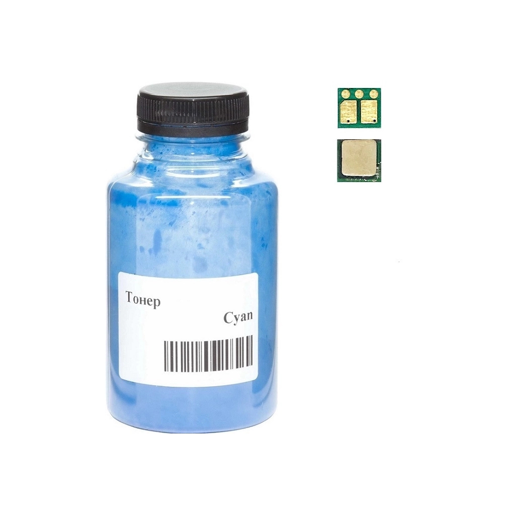 Тонер AHK Canon 067 70г +chip CYAN MF651Cw/MF655Cdw/MF657Cdw 2.4K (50000410) - зображення 1