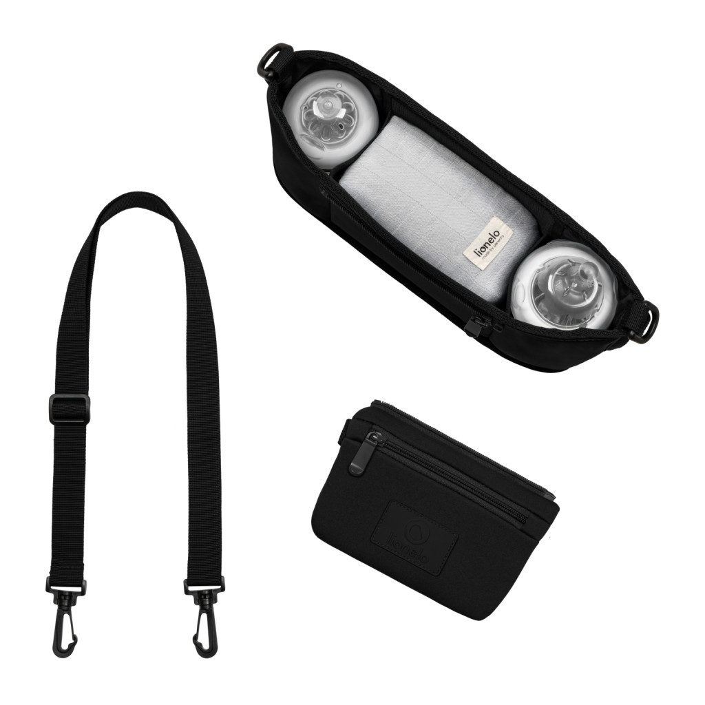 Сумка для мами Lionelo Little Cube Black Carbon (LO-LITTLE CUBE BLACK CARBON) - зображення 3