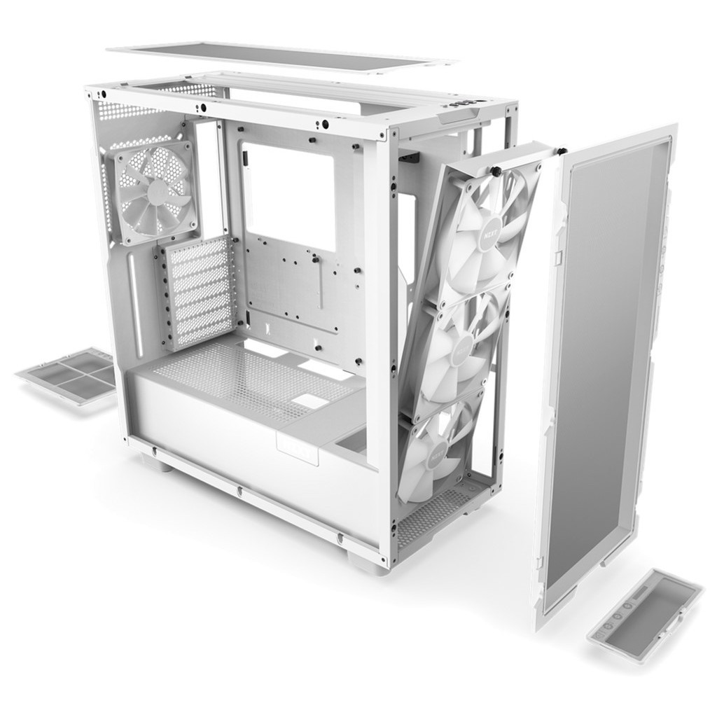 Корпус NZXT H7 Flow RGB 2023 Edition (CM-H71FW-R1) - зображення 9