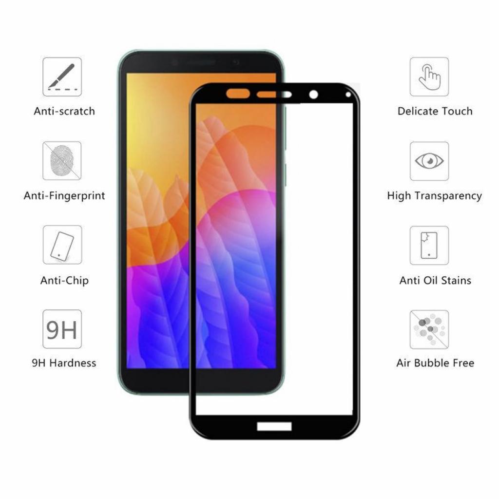 Скло захисне Drobak Huawei Y5p (Black) (121285) (121285) - зображення 2